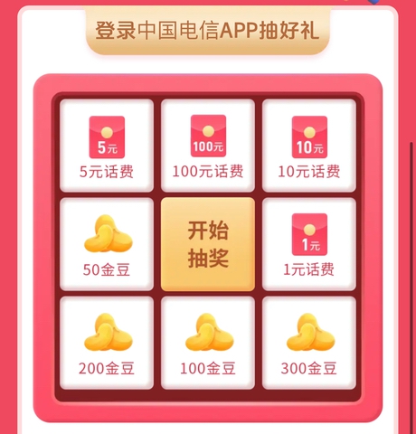 电信暖心福利包领取1~100元随机话费 电信领话费活动 话费活动 电信 第2张